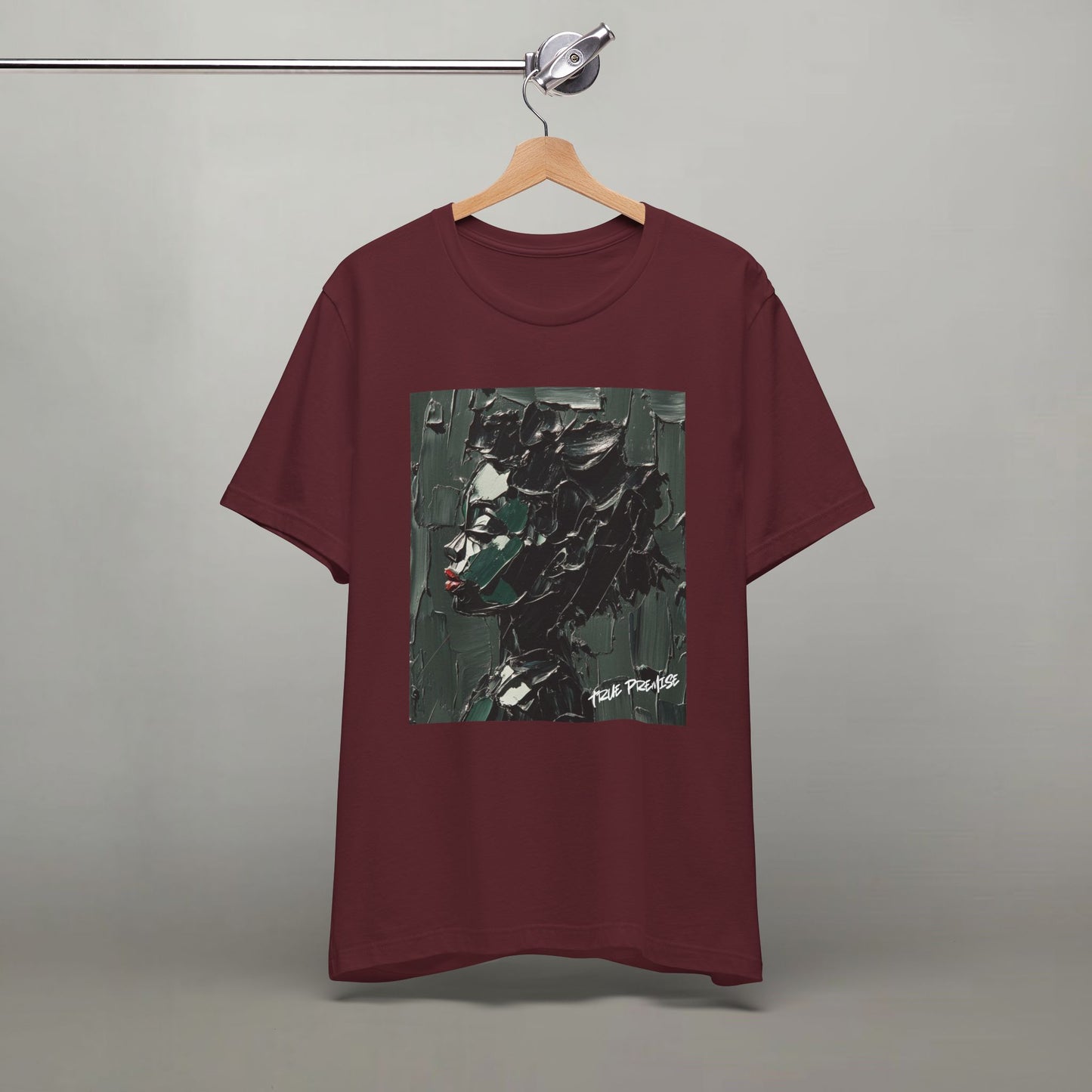 Abstract Portrait Art Tee