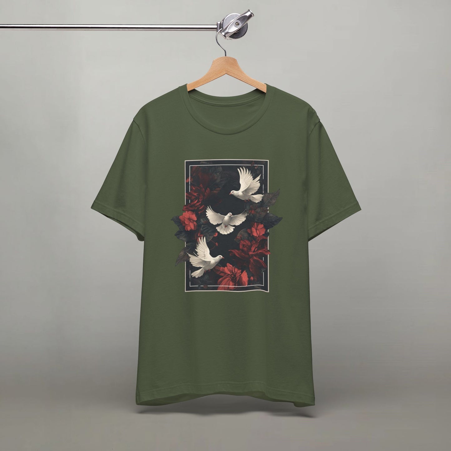 Floral Dove Tee