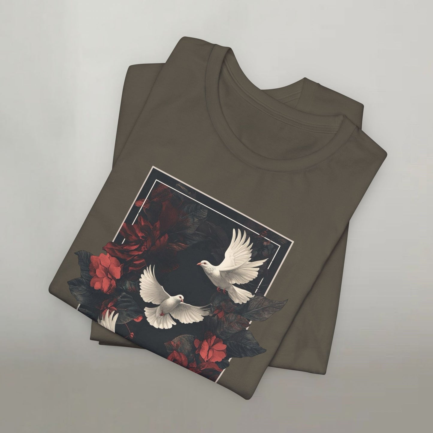 Floral Dove Tee