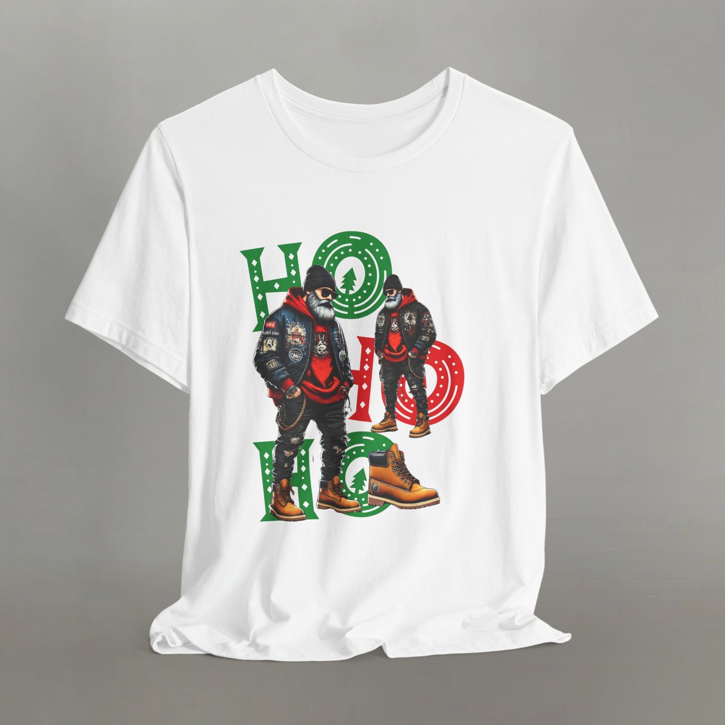 Street Style Santa Graphic Tee