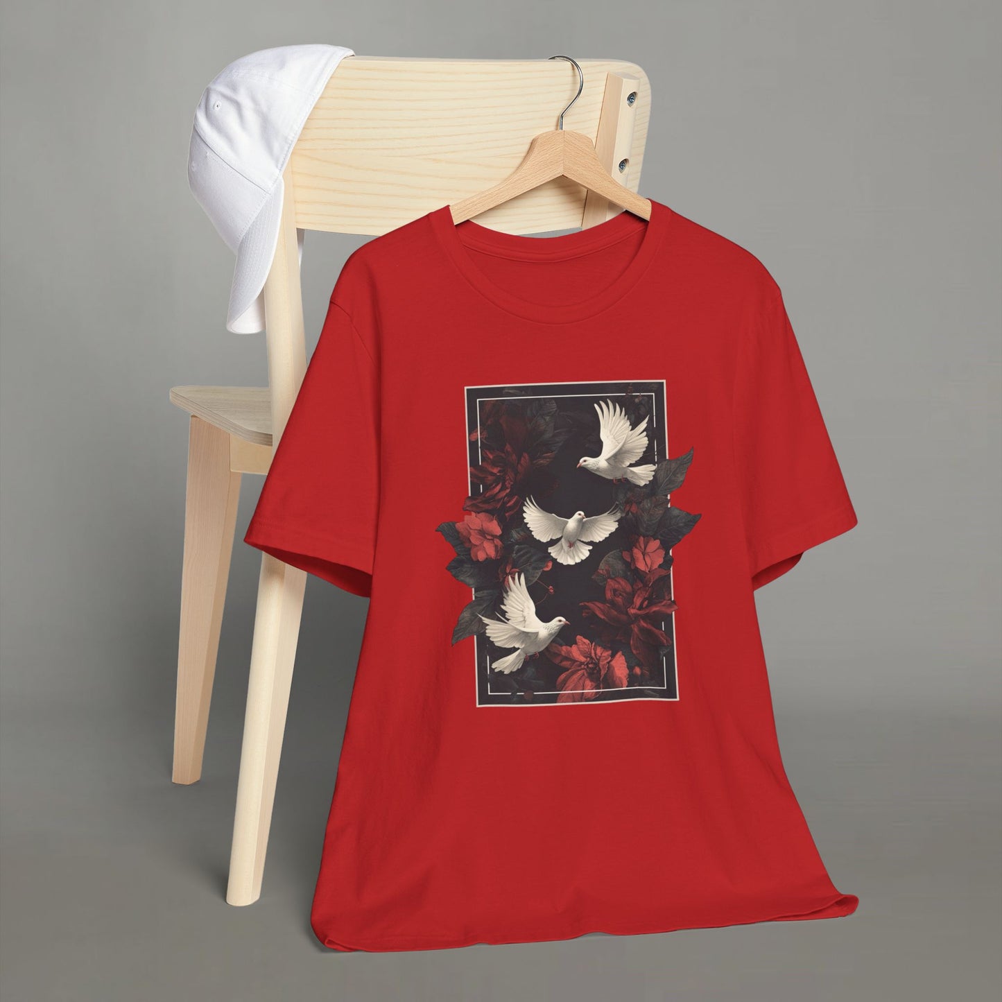 Floral Dove Tee