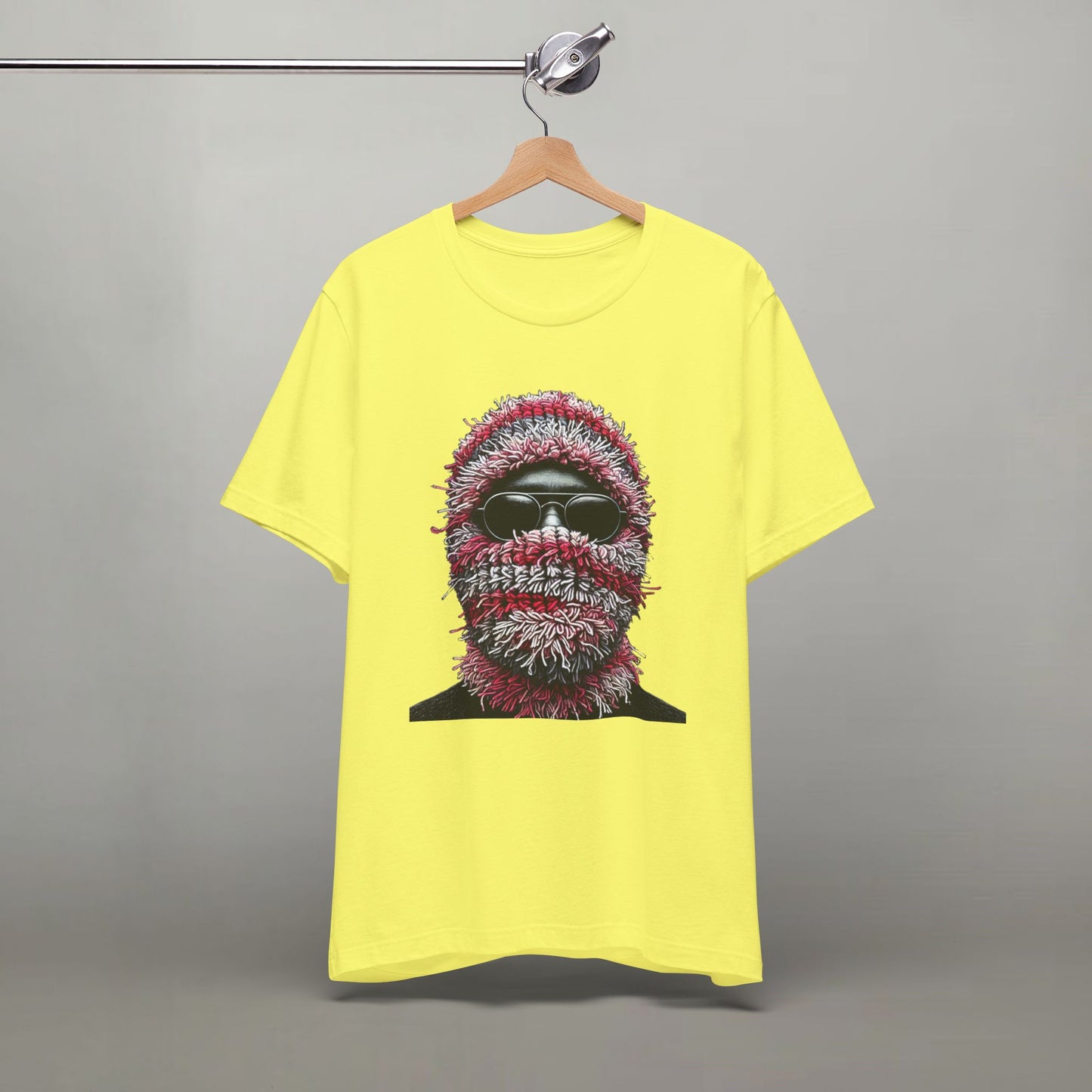 Abstract Face Mask Tee