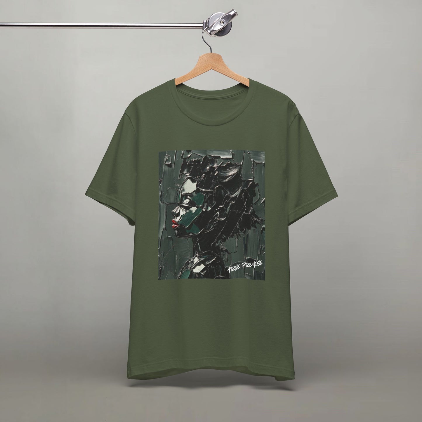 Abstract Portrait Art Tee