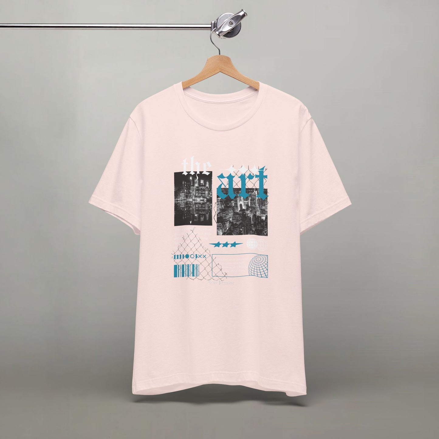 Urban Skyline Chainlink Tee