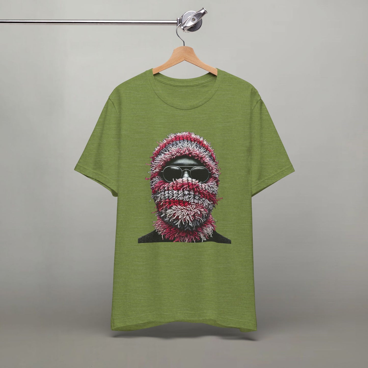 Abstract Face Mask Tee
