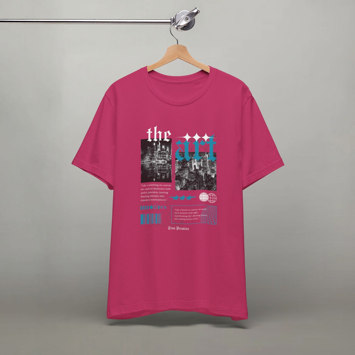 Urban Skyline Chainlink Tee