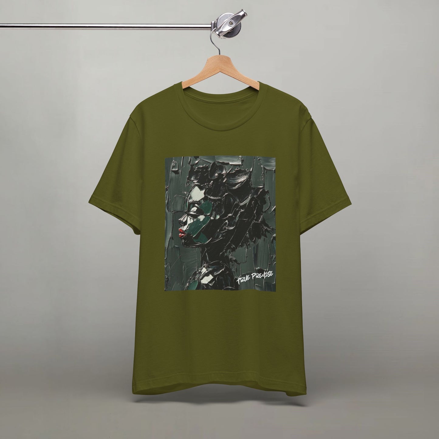 Abstract Portrait Art Tee