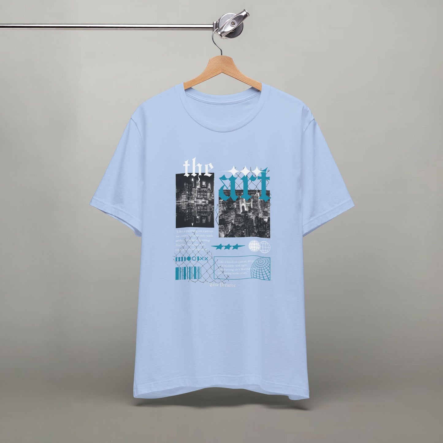 Urban Skyline Chainlink Tee