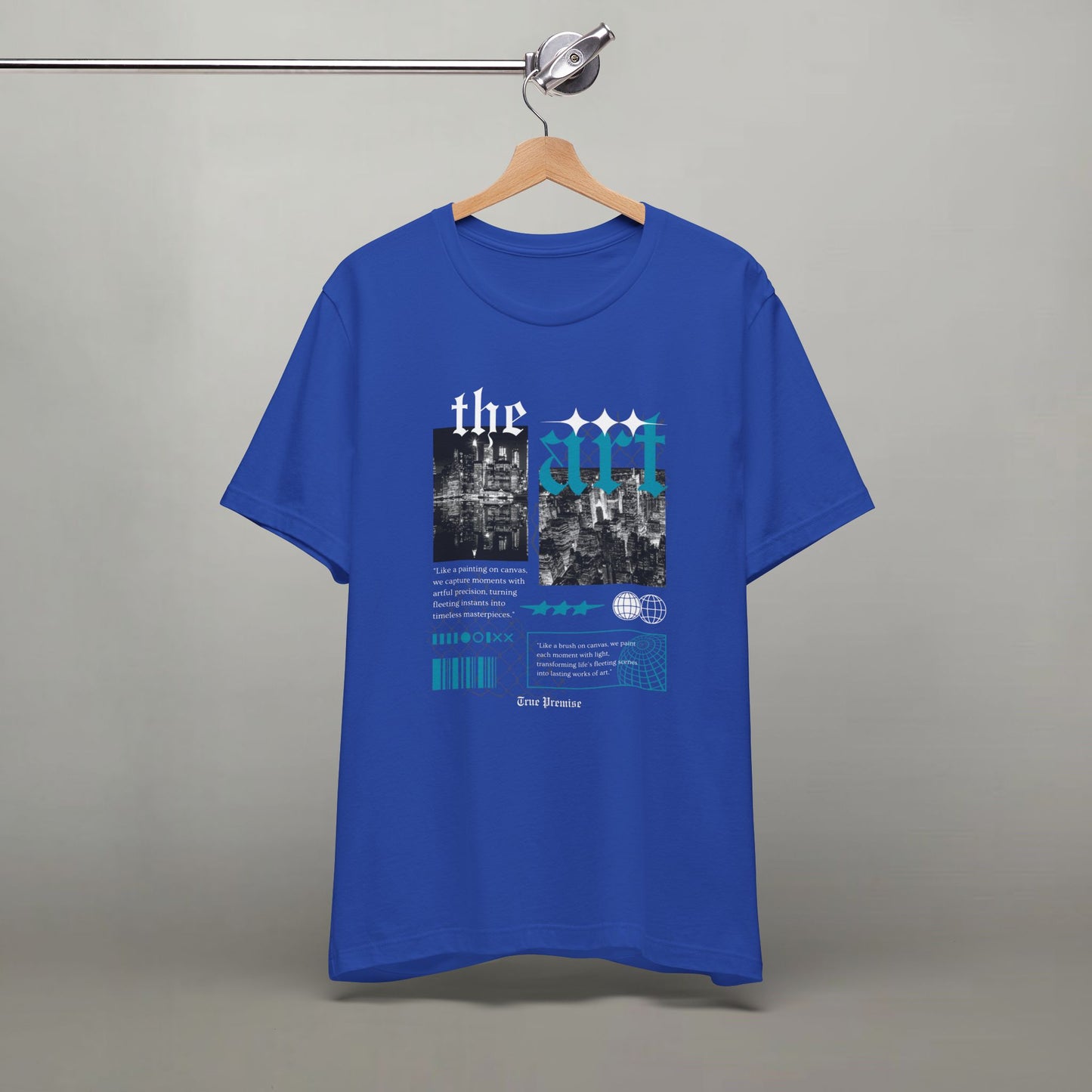 Urban Skyline Chainlink Tee
