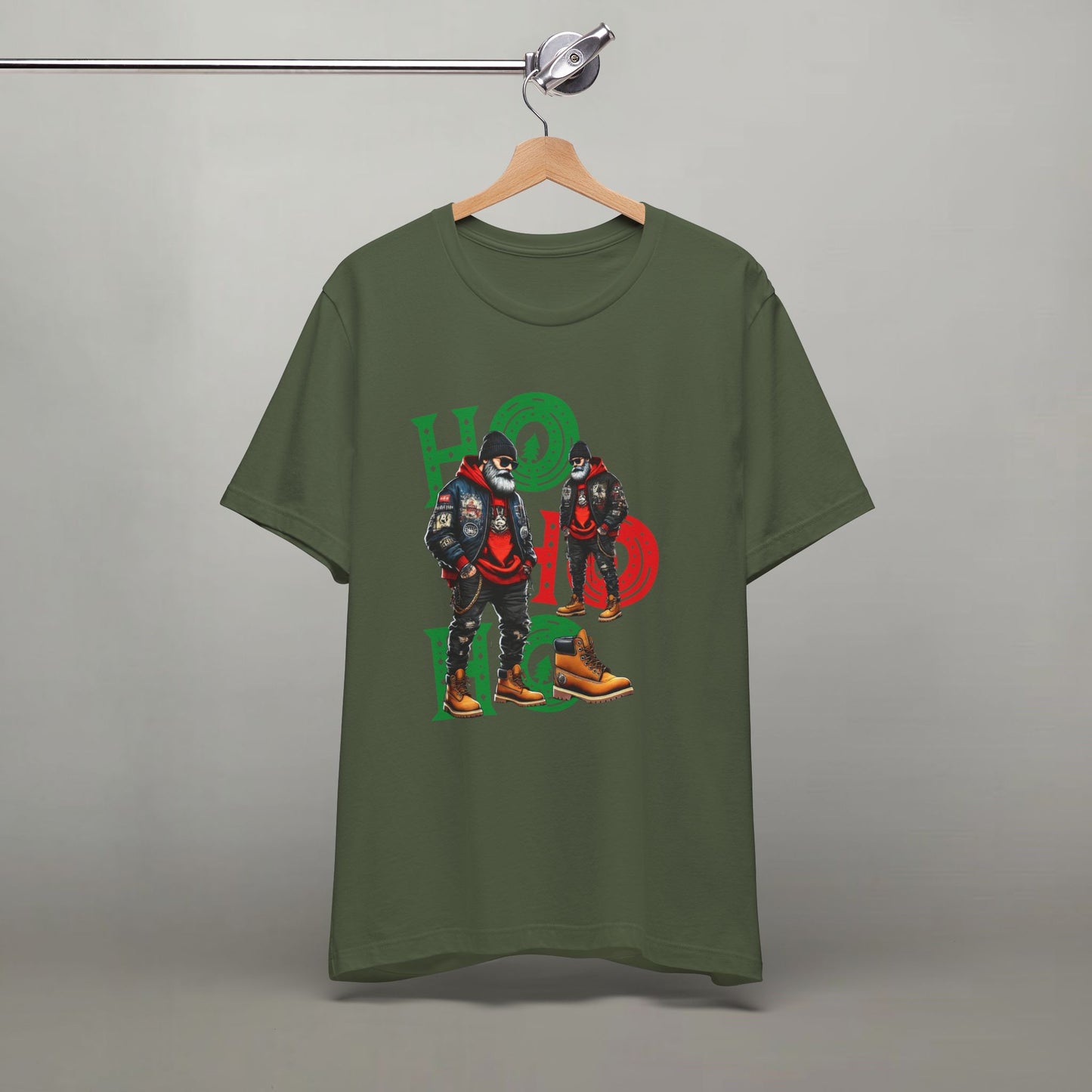 Street Style Santa Graphic Tee