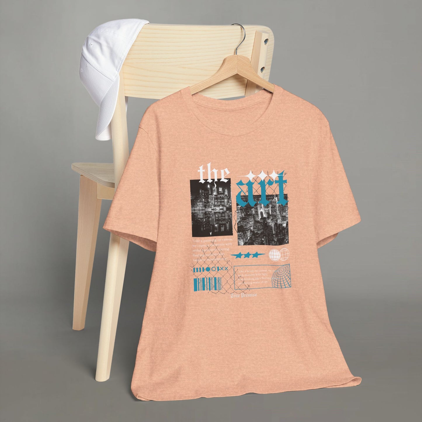 Urban Skyline Chainlink Tee