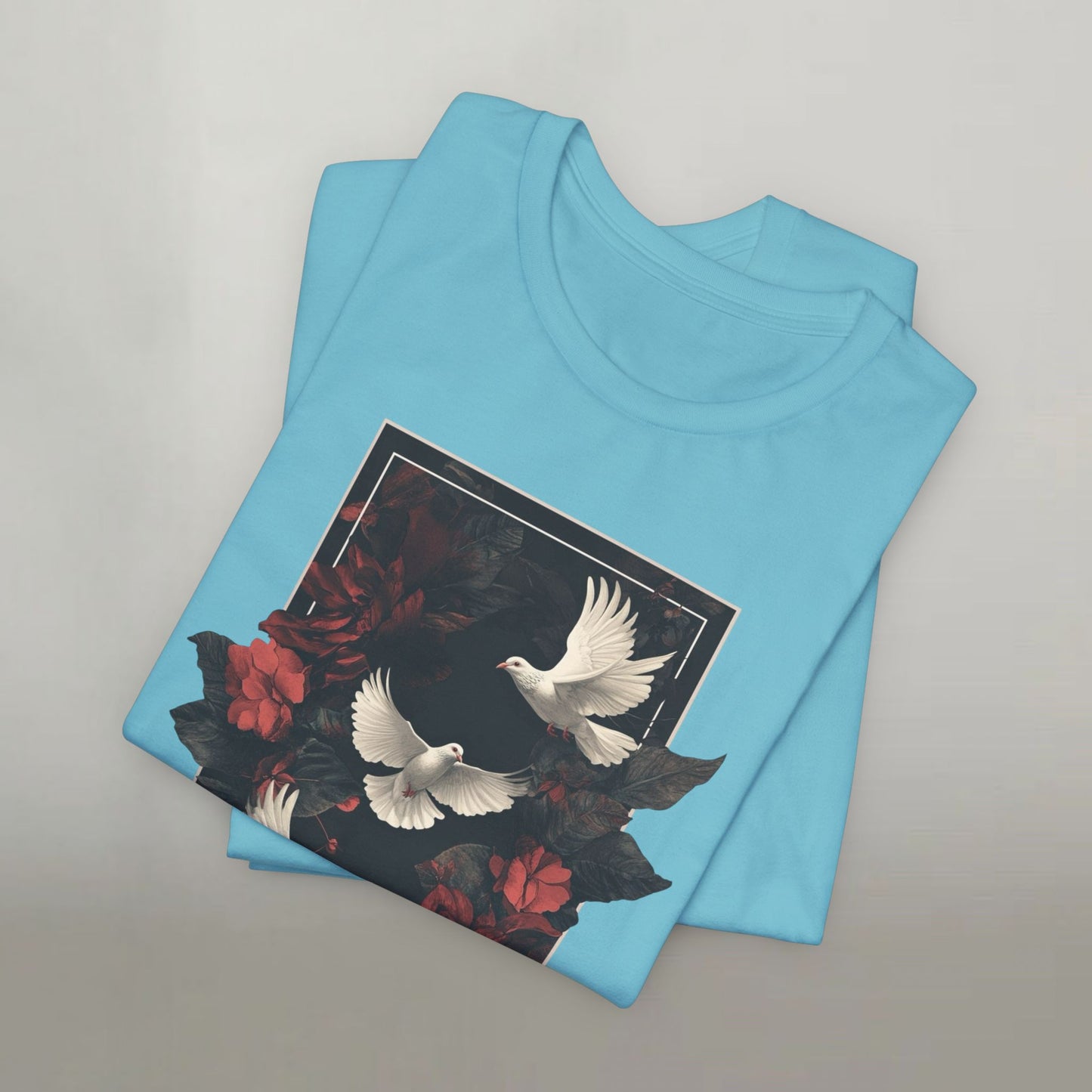 Floral Dove Tee