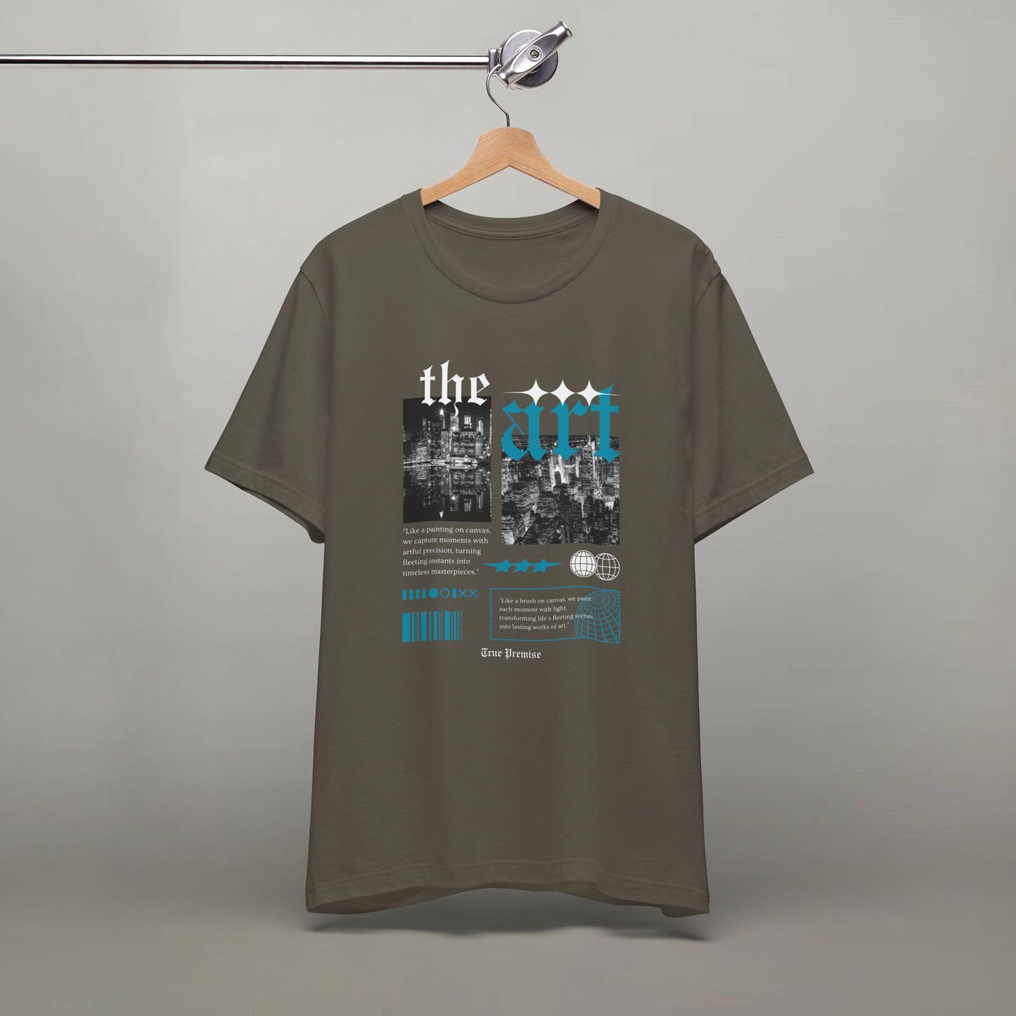 Urban Skyline Chainlink Tee