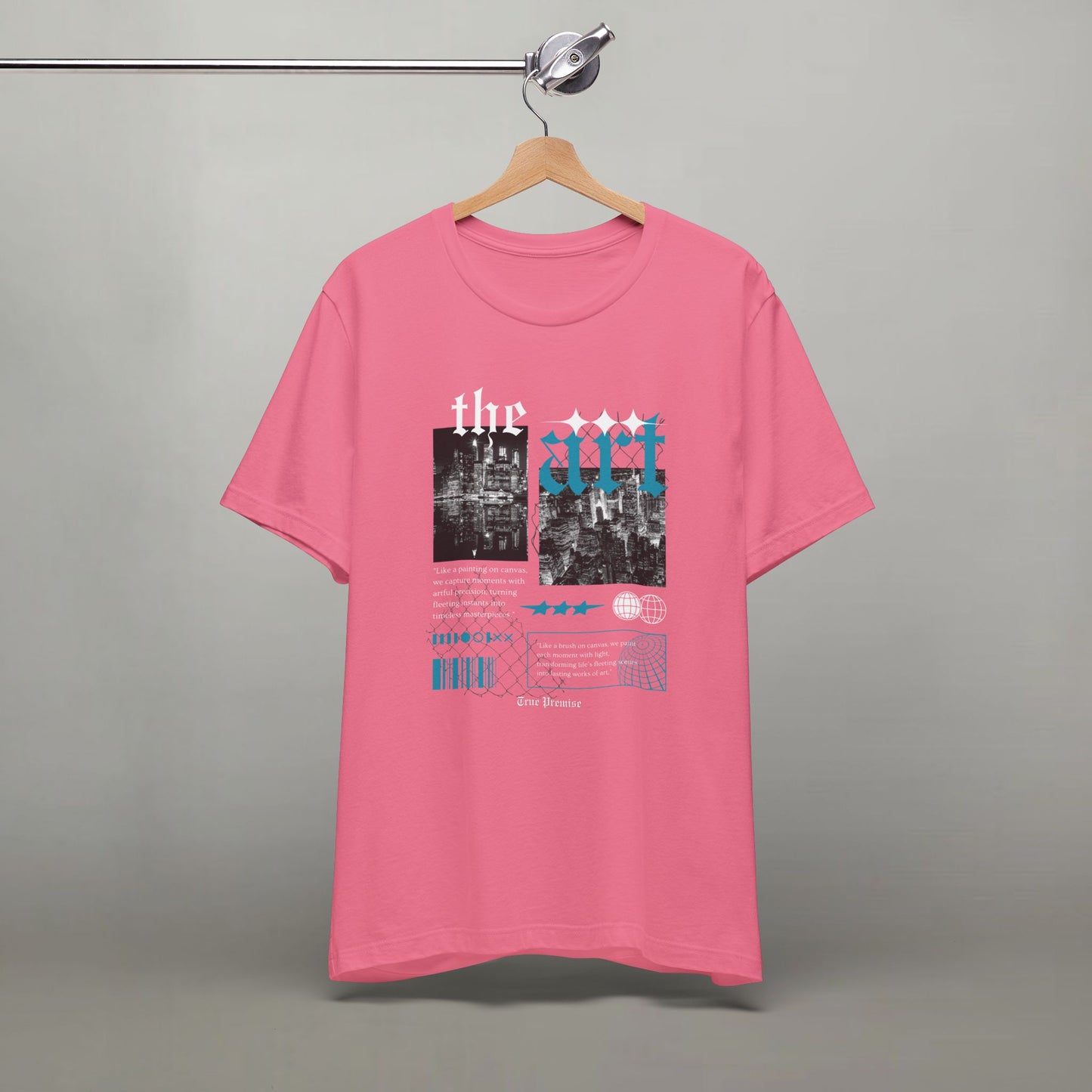 Urban Skyline Chainlink Tee