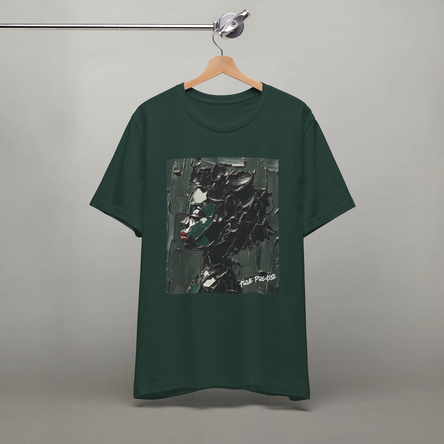 Abstract Portrait Art Tee