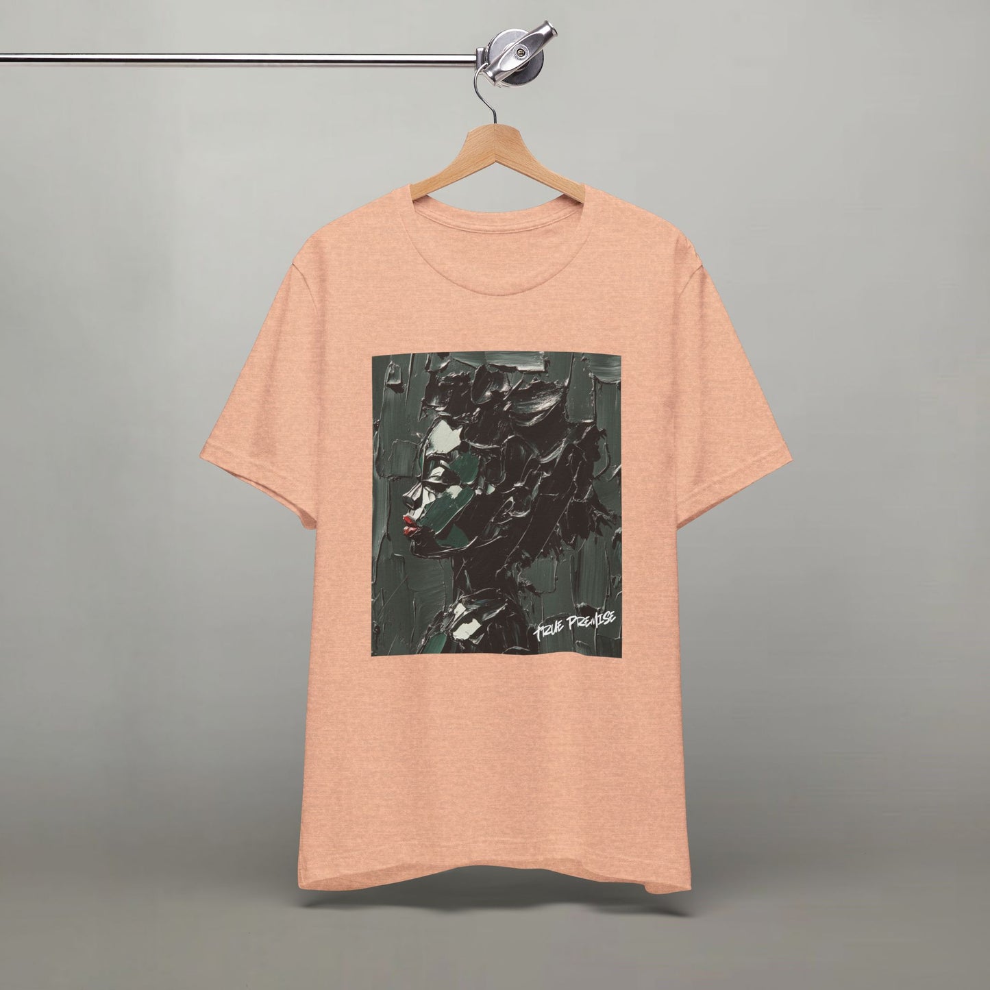 Abstract Portrait Art Tee