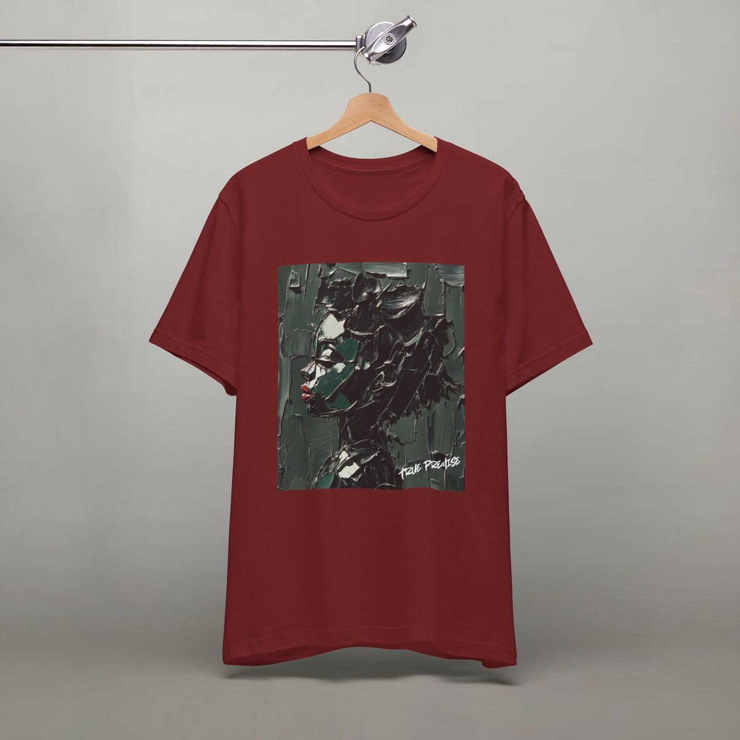 Abstract Portrait Art Tee