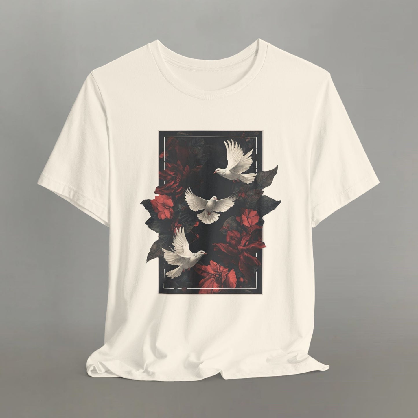 Floral Dove Tee