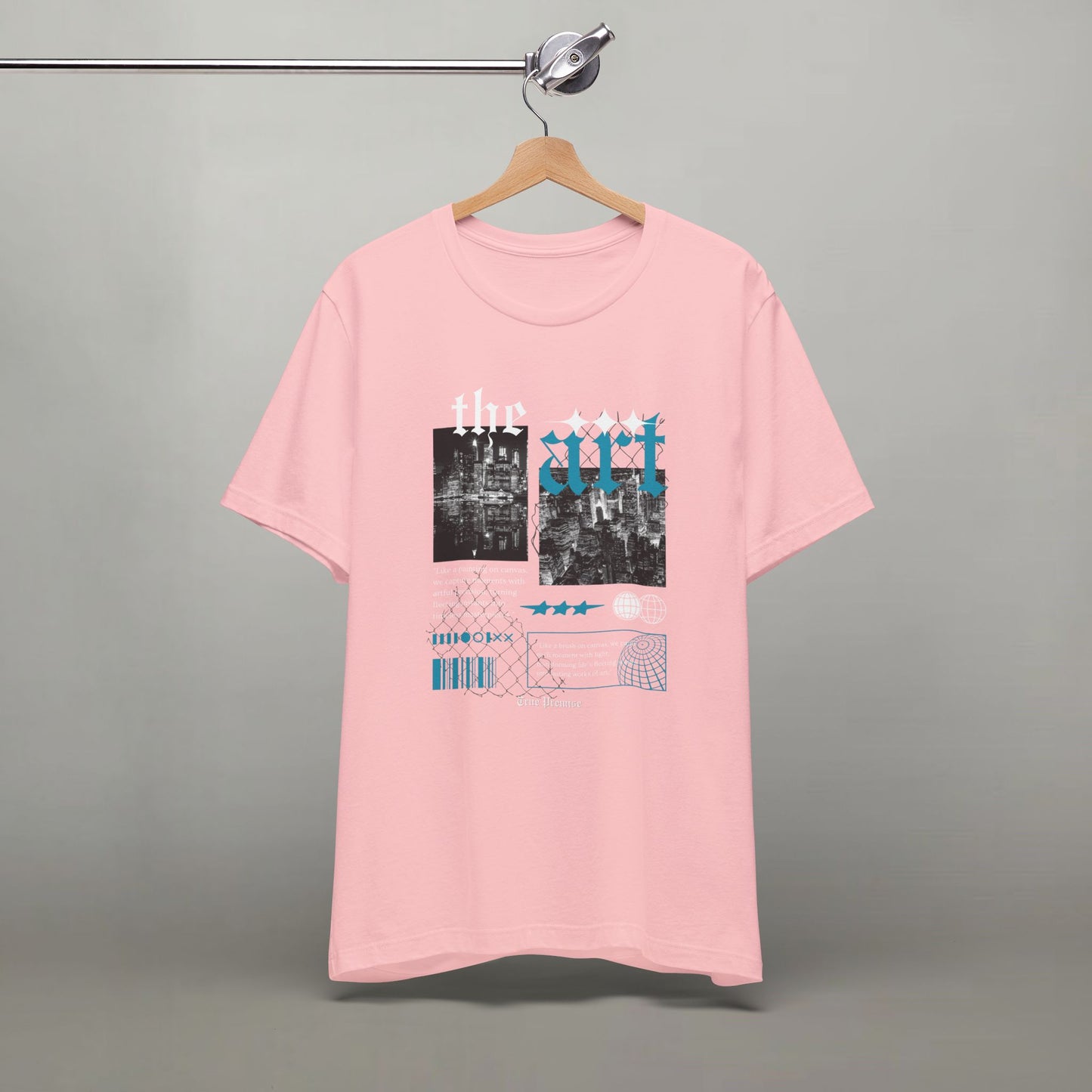 Urban Skyline Chainlink Tee