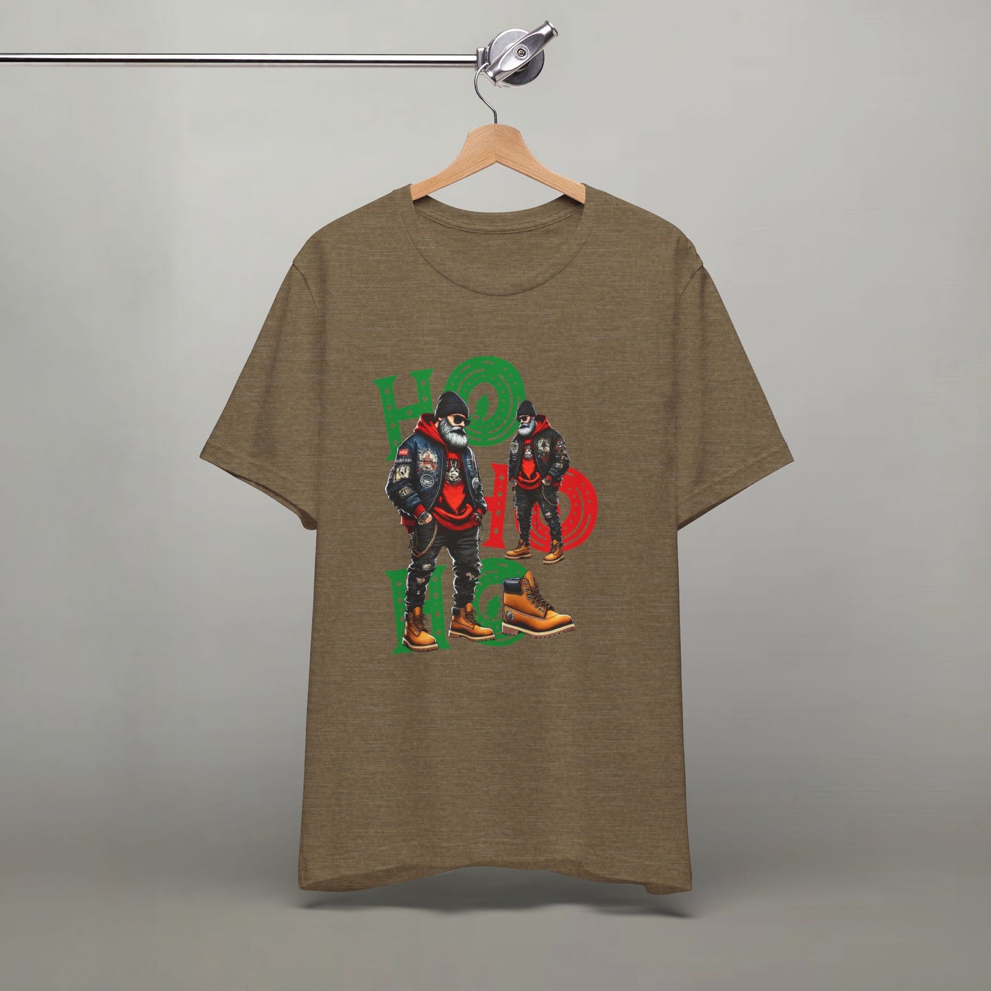 Street Style Santa Graphic Tee
