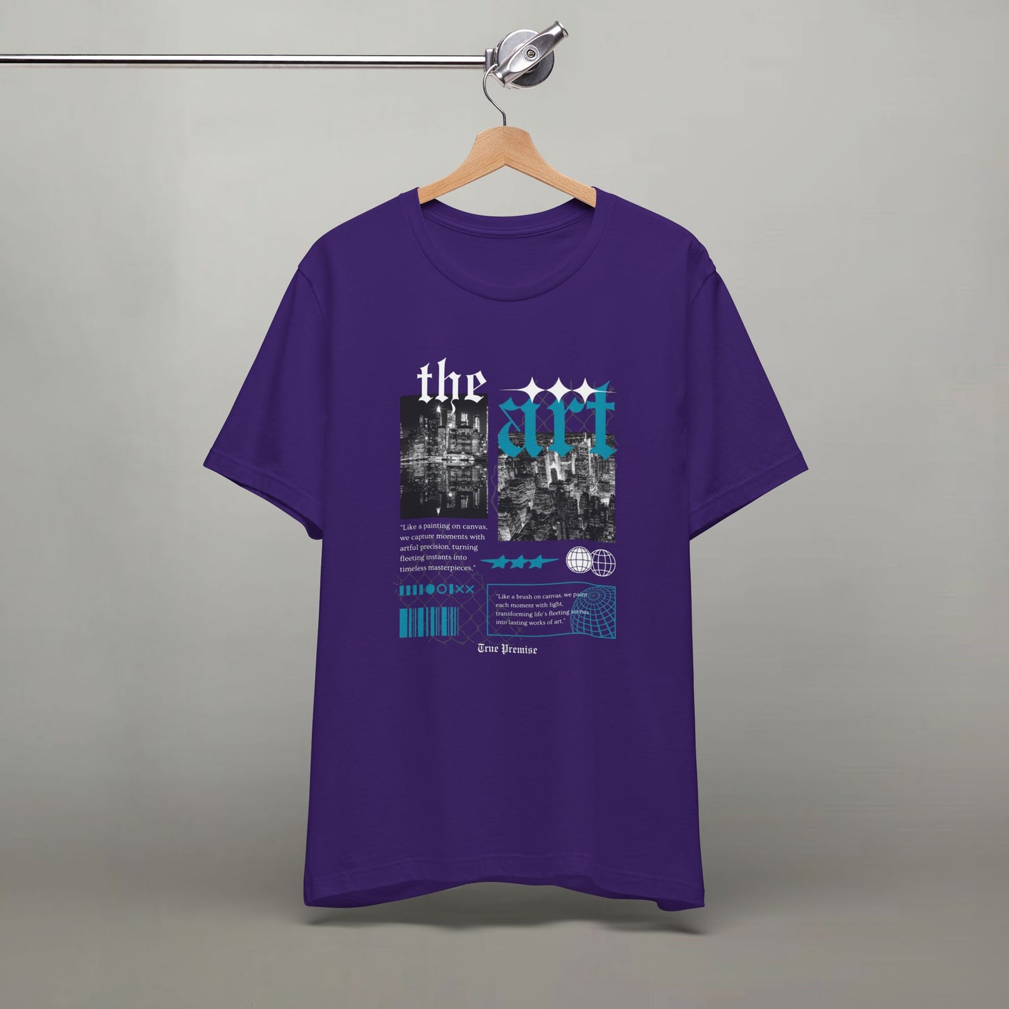 Urban Skyline Chainlink Tee