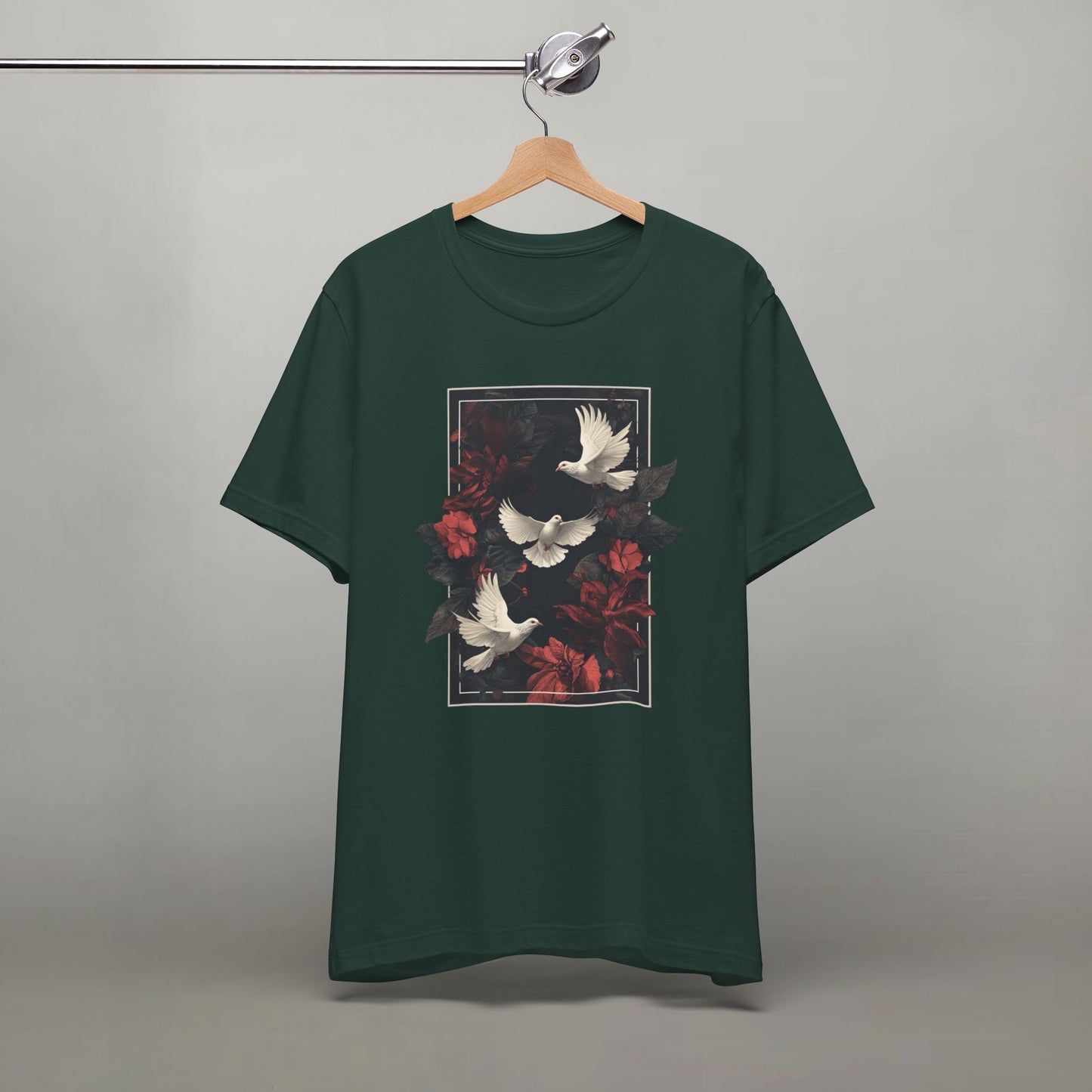 Floral Dove Tee