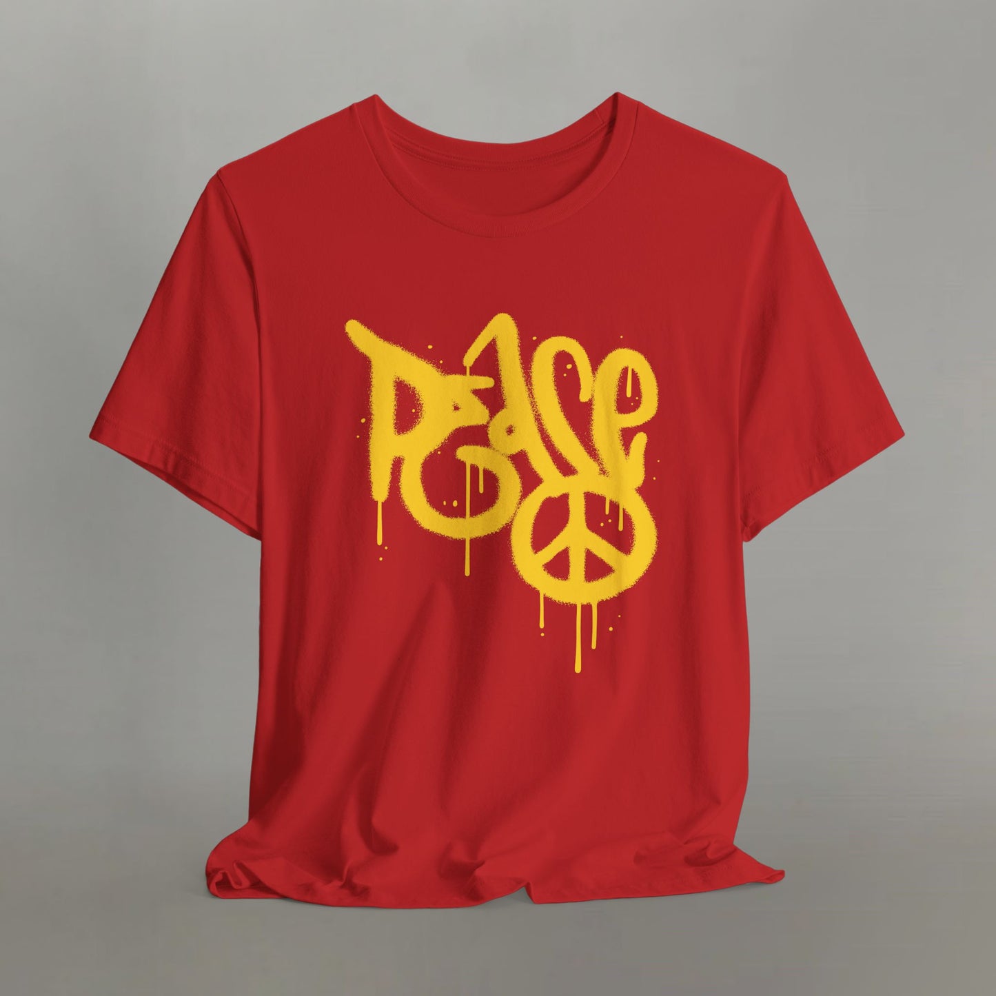 Peace Drip Graffiti Tee