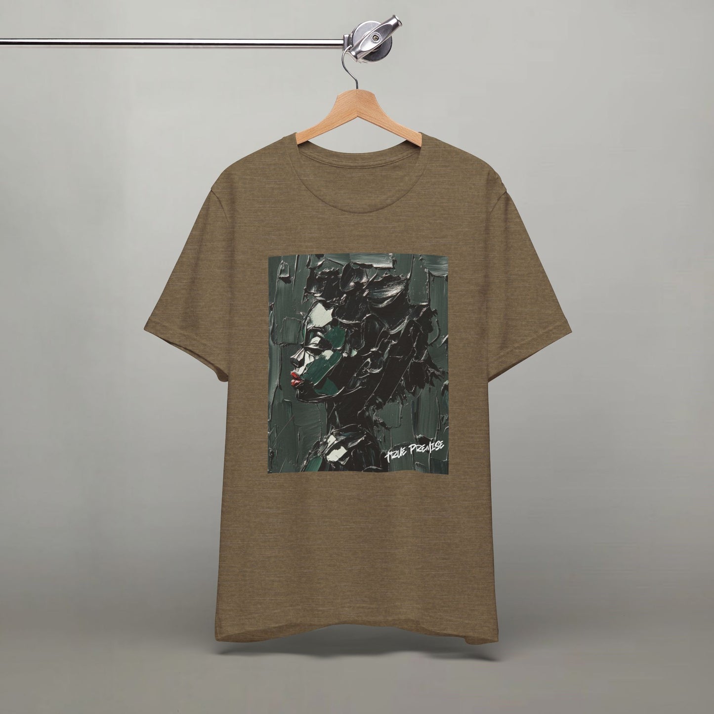 Abstract Portrait Art Tee