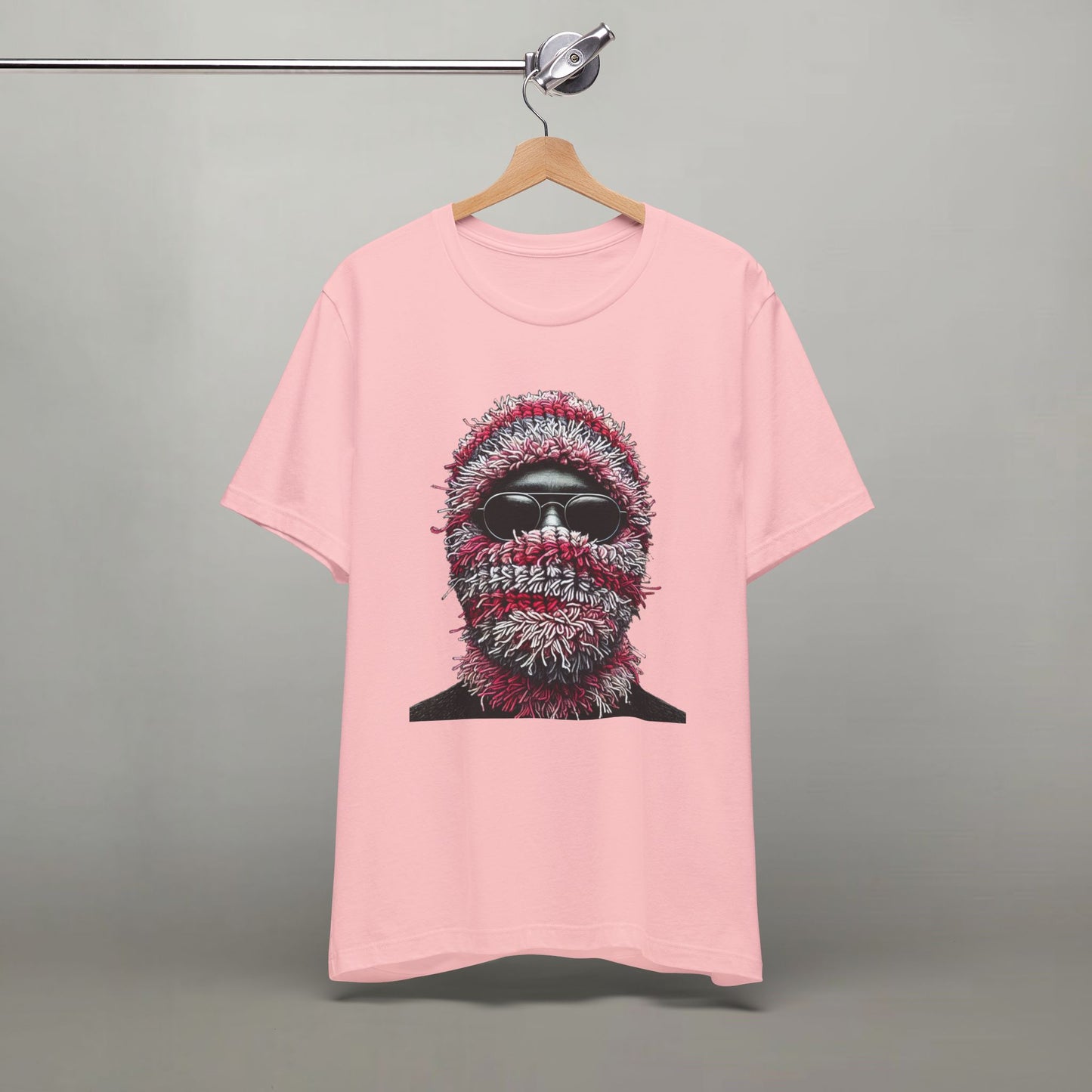 Abstract Face Mask Tee