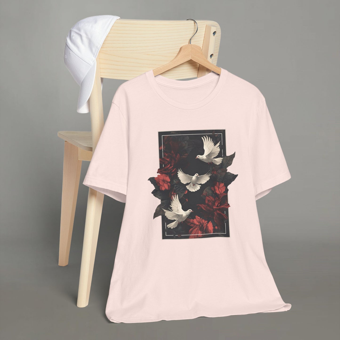 Floral Dove Tee