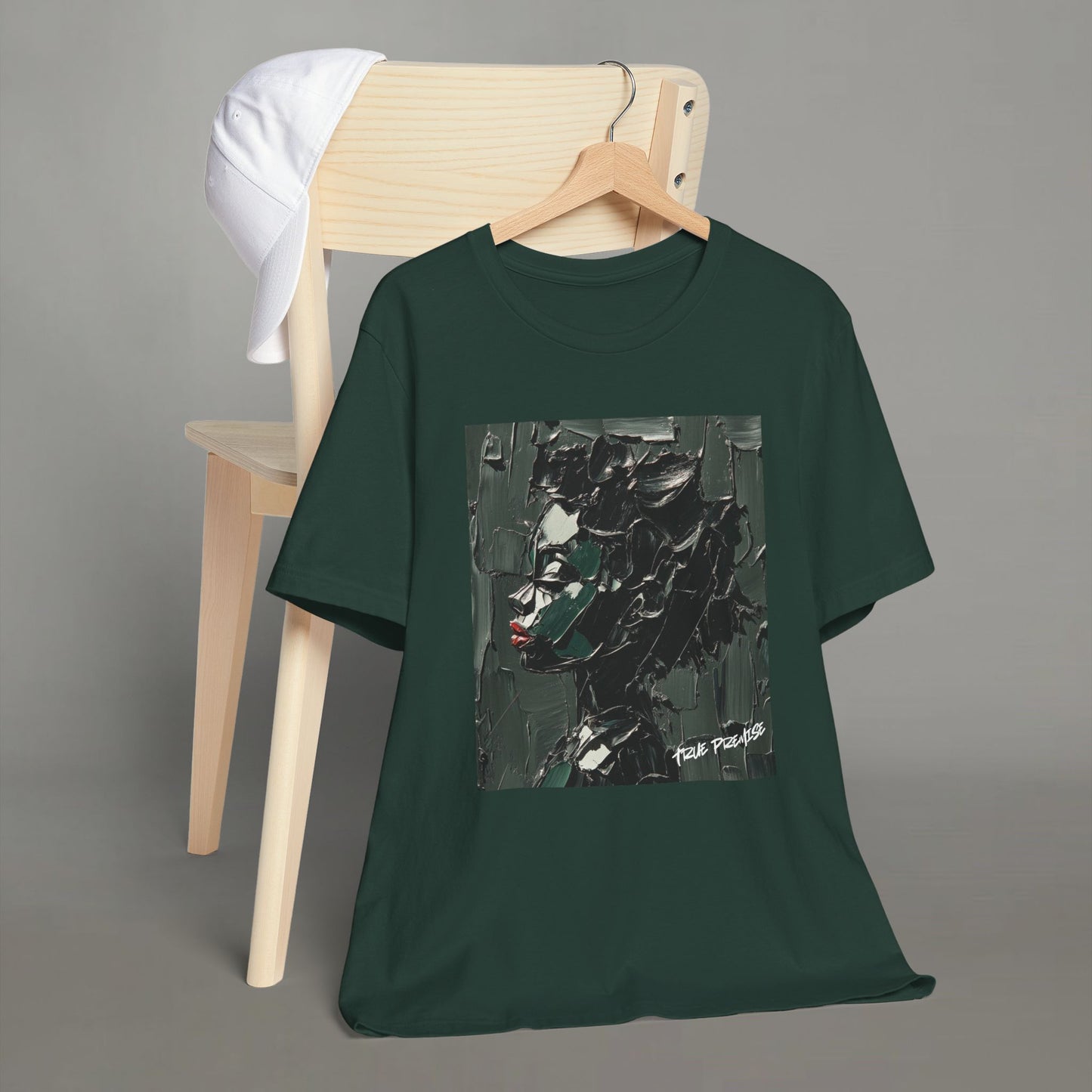 Abstract Portrait Art Tee