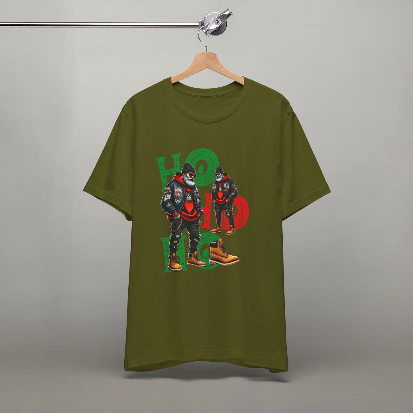 Street Style Santa Graphic Tee