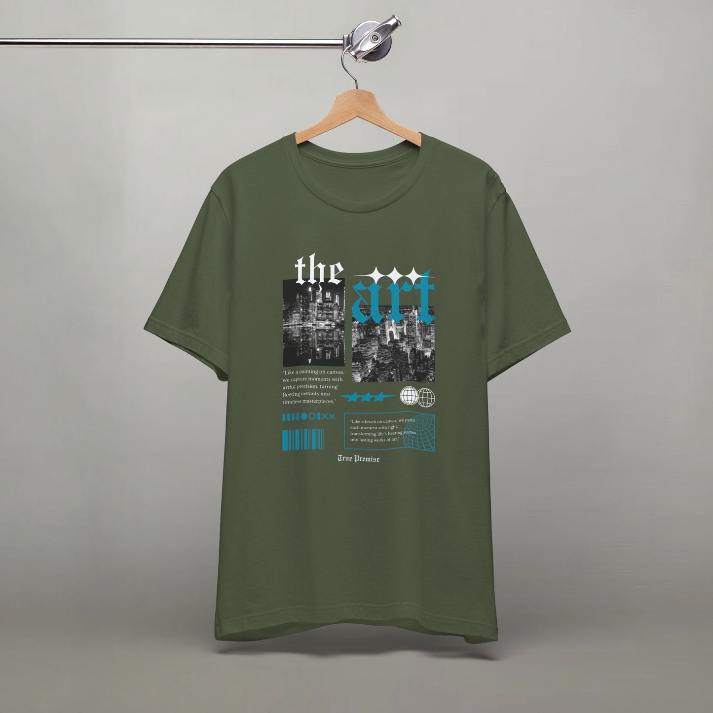 Urban Skyline Chainlink Tee
