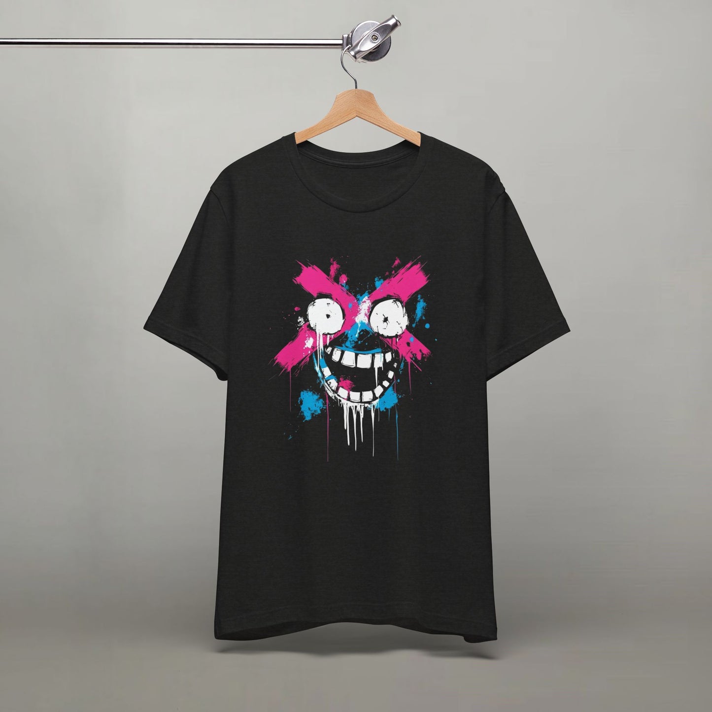 Abstract Drip Smiley Tee