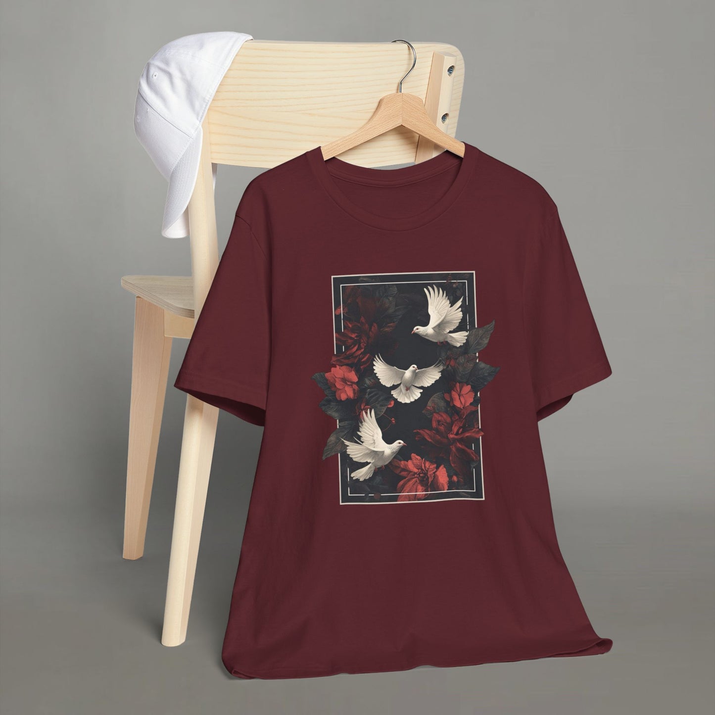 Floral Dove Tee